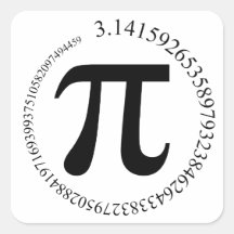 Pi (π) Day Sticker