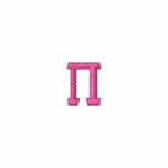Pi .... Add your greek alphabets