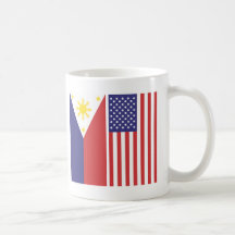 PI and US Flags Mug