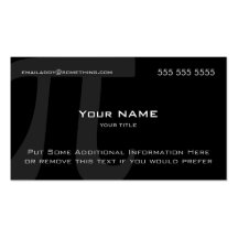 Pi Business Card Template