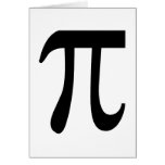 Pi Greeting Card