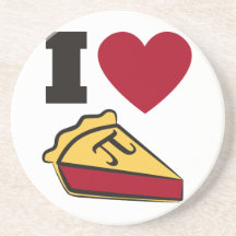 Pi Day Party Drink Coasters