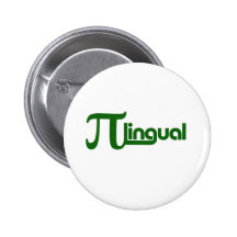Pi Day Pilingual Pinback Button
