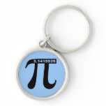 Pi Keychain (Premium Round) keychains