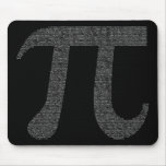 "Pi" Mousepad Black