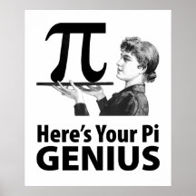 Pi Number Humour Posters