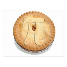 PI PIE CRUST 3.14 POST CARDS