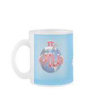 PI POLAR (NORTH POLE) MATH JOKE COFFEE MUGS