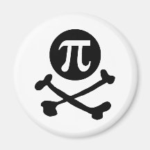 Pi-rate Refrigerator Magnets