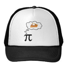 Pi Thinking of Pie Hat
