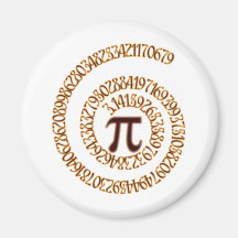 Pi to the Hundredth Decimal Place Refrigerator Magnets