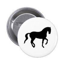 Piaffe Horse (black) Pins
