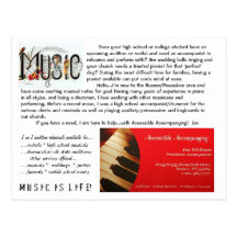 pianist/accompanist postcards