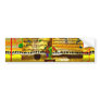 Piano art bumper sticker
