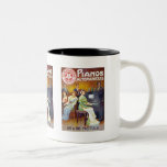 Piano Autopainistas Vintage Piano Ad Coffee Mug
