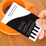 Piano Business Card business cards