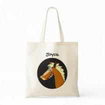 Piano Horse Customisable Kids Reusable Tote Bag