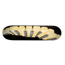 Piano Ivory Custom Skateboard