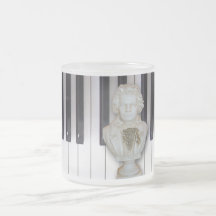 Piano Keyboard and Beethoven Mug 2