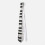 Piano Keyboard and Music Notes Custom Ties