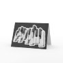 piano keyboard keys design cards