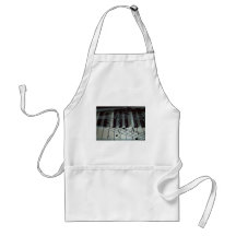 Piano Keys and Music Notes Apron