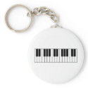 Piano Keys keychains