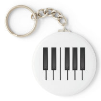 Piano Keys Keychains