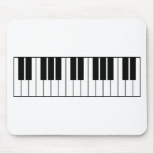 Piano Keys Mouse Pad