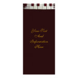 Piano Keys Rack Card