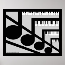 Piano Music Print