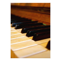 Piano Photo Custom Announcements