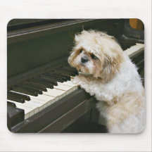 piano player mouse mats