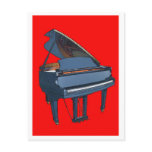 Piano postcards