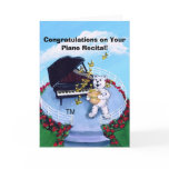 Piano Recital Card for Piano Students