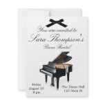 Piano Recital Invitation