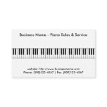 Piano Sales Business Card: Piano 3D Model