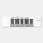 Piano Theory Bumper Stickers