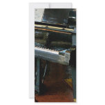 Piano With Sheet Music rack cards