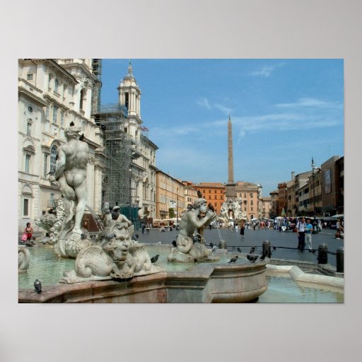 Piazza Navona Poster