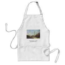 Piazza San Marco A Venezia. By Guardi Francesco Apron