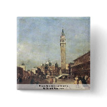 Piazza San Marco A Venezia. By Guardi Francesco Pin