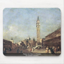 Piazza San Marco A Venezia. By Guardi Francesco Mouse Pad