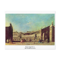 Piazza San Marco, By Guardi Francesco Postcard