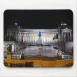Piazza Venezia at night Mouse Pads