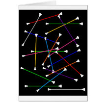"PIC-UP-STIX" Note Card