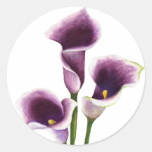 Picasso Lily Art Sticker