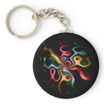 Picasso Rose Key Chain