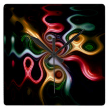 Picasso Rose Wall Clock