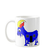 Picasso's She Goat - Playhose Draught Coffee Mug